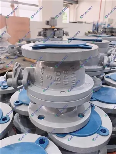 شیر توپی سیل سخت فلزی